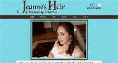 Desktop Screenshot of jeanneshair.com